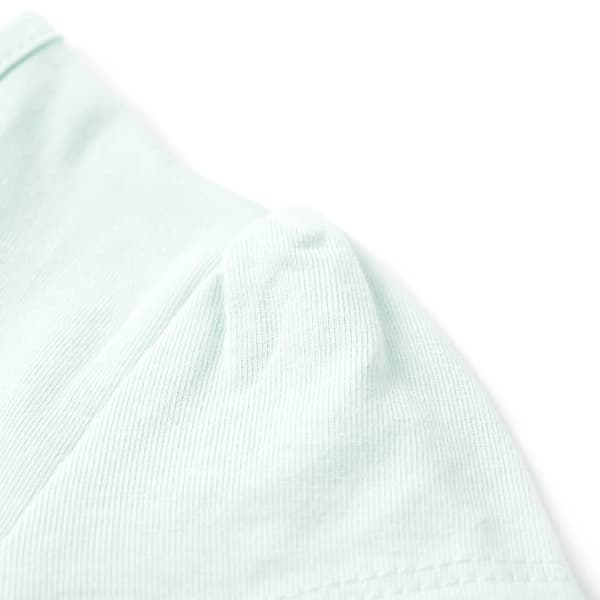 T-shirt för barn ljus mintgrön 116