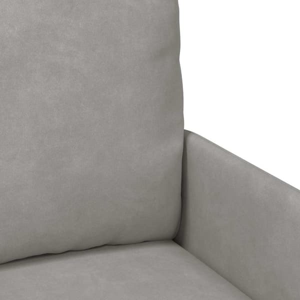 Soffor med kudde 55cm Ljusgrå Plywood