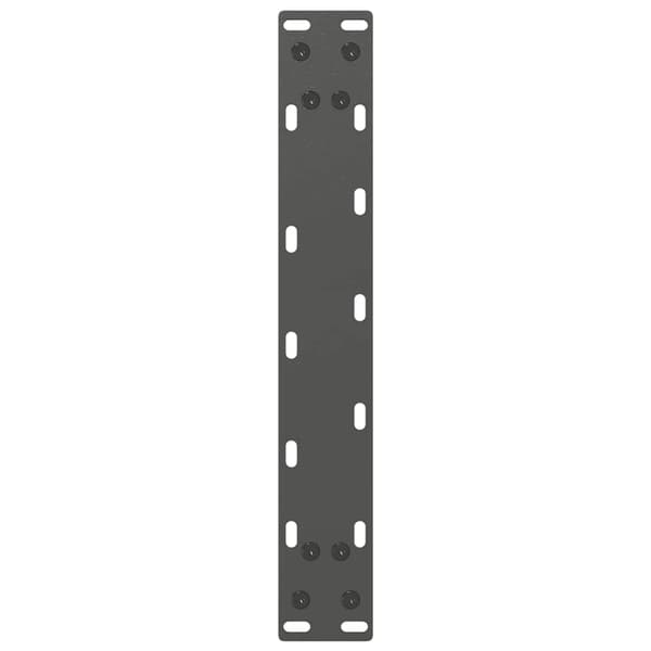Soffbordsben U-formade 2 st antracit 40x(30-31) cm stål