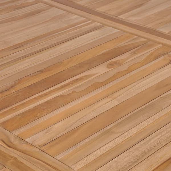 Trädgårdsbord 200x100x77 cm massiv teak