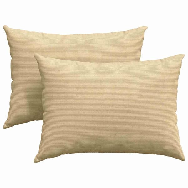 Sofakuddar 2 pcs Grågrön 70 x 50 cm Kordread tyg