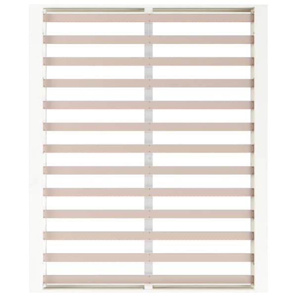 Sängram massivt trä 180x200 cm vit