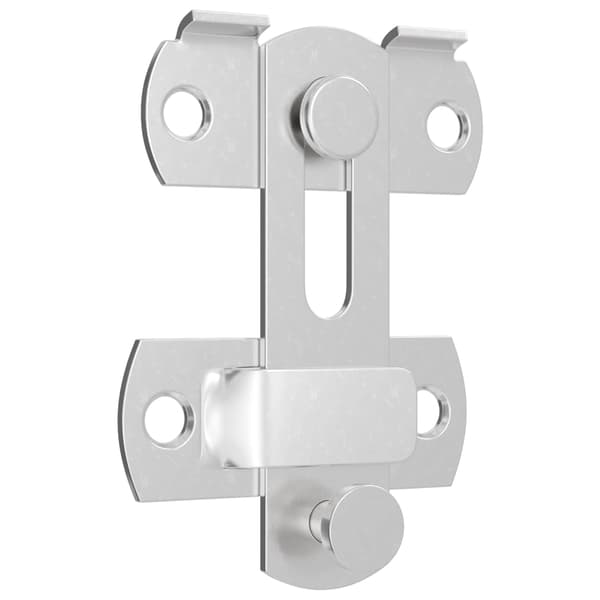 Dörrlås 423 pcs Silver 70 x 8 mm Stål