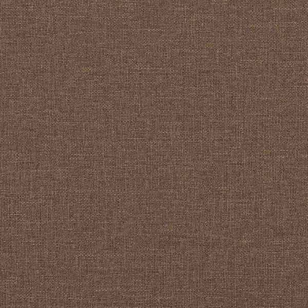 3-sitssoffa brun 180 cm tyg