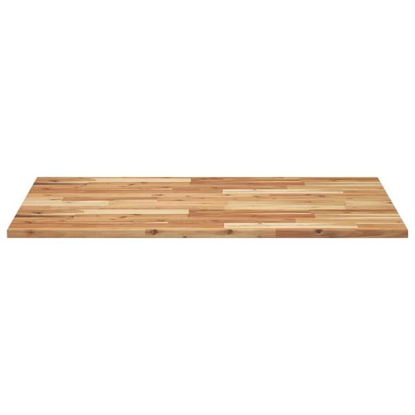 Bordsskiva rektangulär 100x70x2 cm massivt akaciaträ