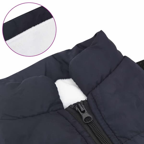 Hund Kappa Mörkblå L24 Fleece och Polyester