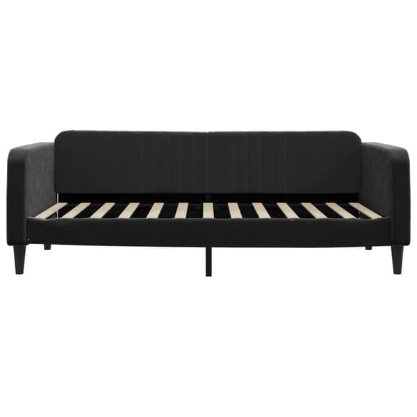 Dagbädd svart 100x200 cm sammet