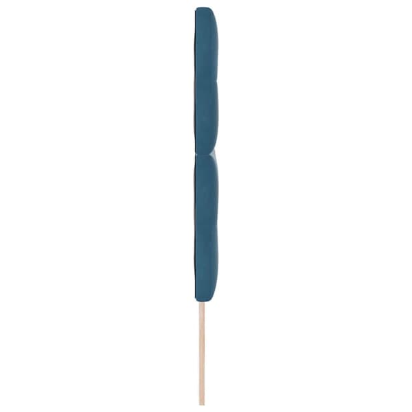 Huvudgavel Mörkblå 160 cm Sammet