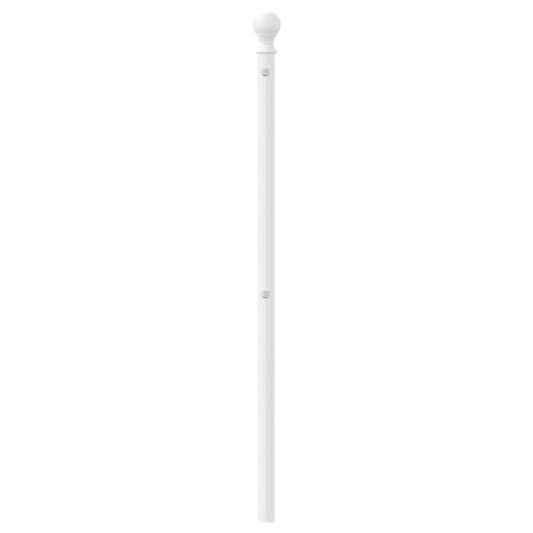 Ersättningsgavel metall vit 193 cm