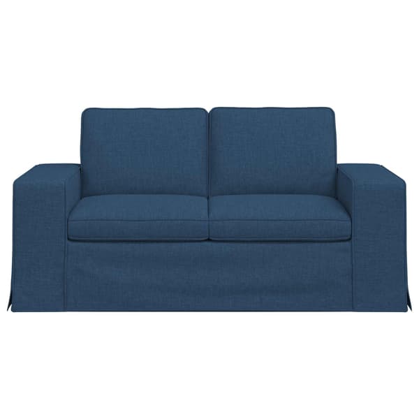 Soffa Blå 162 x 80 x 82 cm tyg