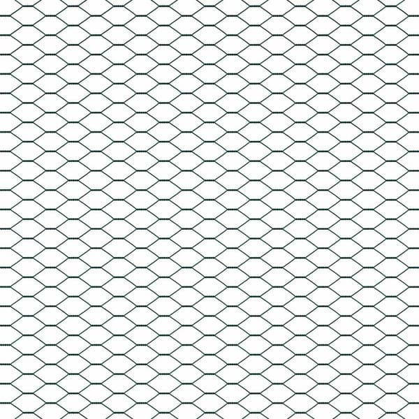 Hexagonstängsel Grön 1,6 x 50 m PVC