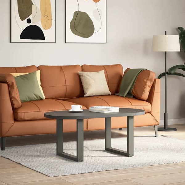 Soffbordsben U-formade 2 st antracit 50x(42-43) cm stål