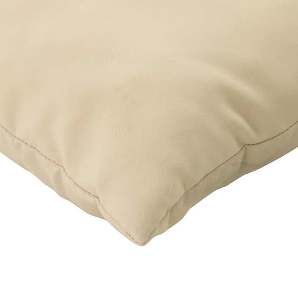 Palldynor 2 st beige oxfordtyg