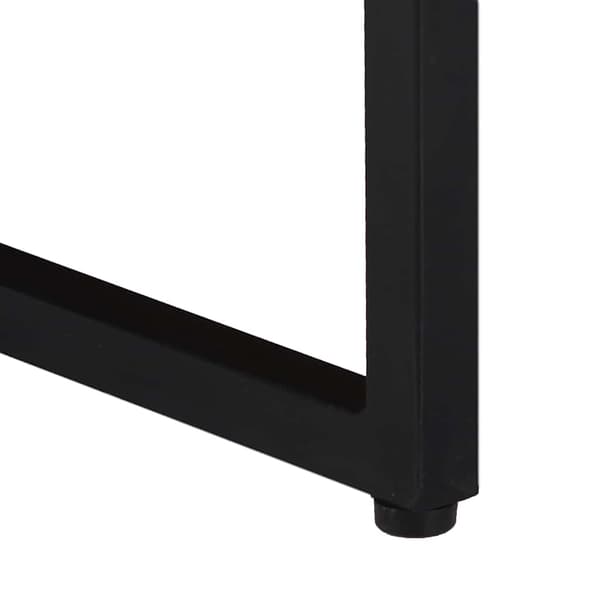 Soffbord 110x110x36 cm massivt akaciaträ