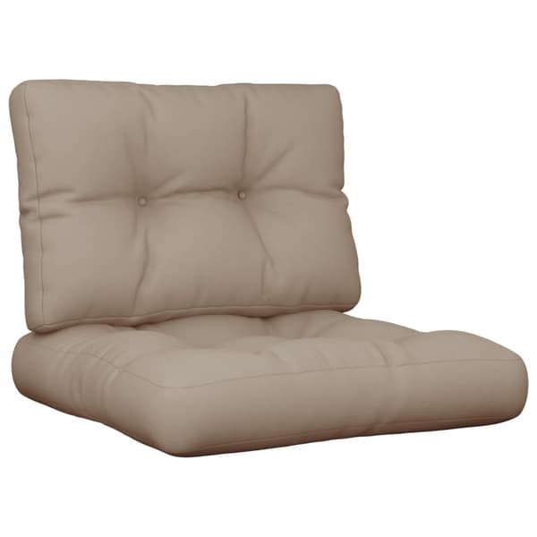 Palldynor 2 st taupe tyg