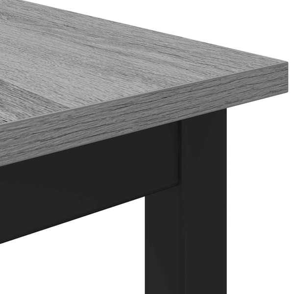 Matbord 110 x 110 x 75 cm METALL Rektangulär