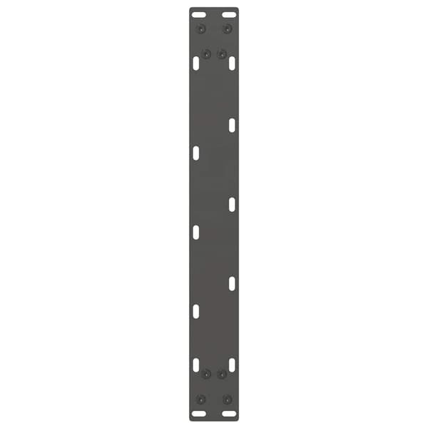 Soffbordsben antracit 2 st 60x(42-43) cm stål