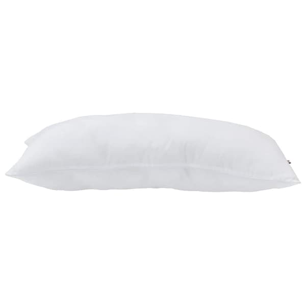 Kudde med kudde 2 pcs Vit 80 x 40 x 20 cm Bomull och Polyester
