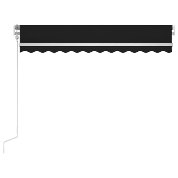Markis automatiskt infällbar 300x250 cm antracit