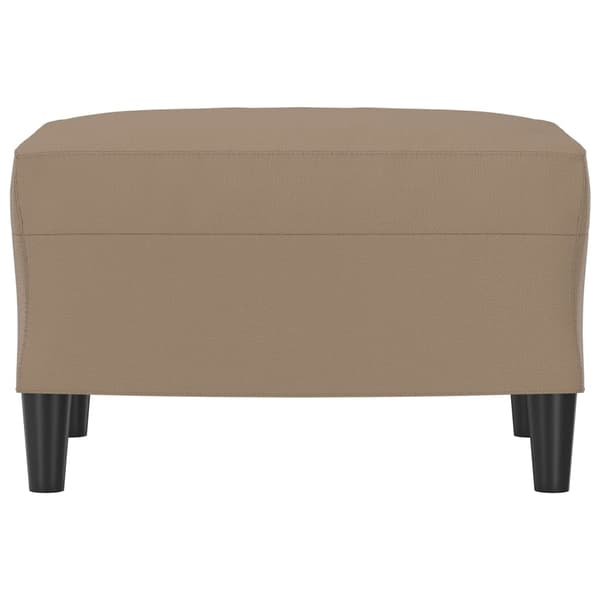 Fotpall cappuccino 60x50x41 cm konstläder