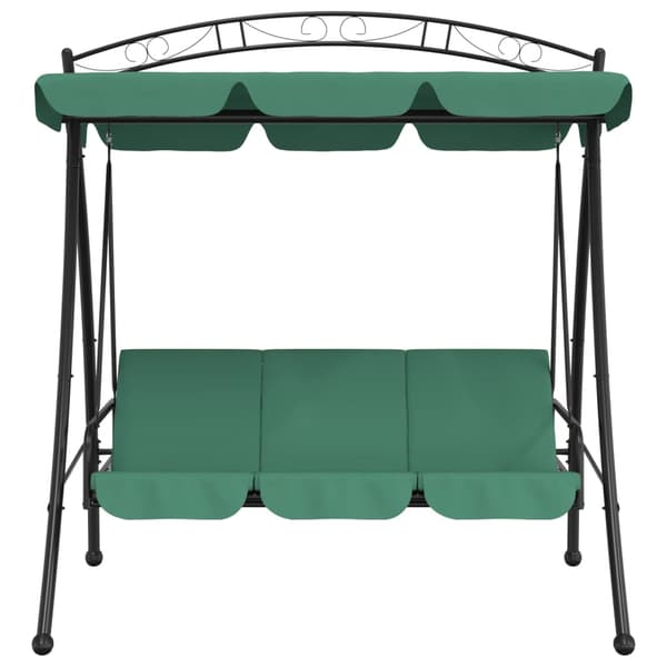 Hammock grön 198 cm tyg och stål