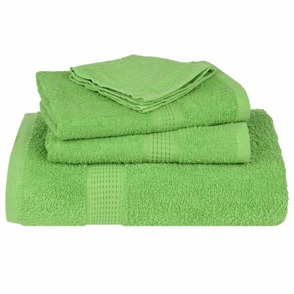 6-delat handduksset FROGN äppelgrön 360 gsm