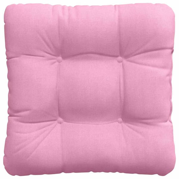 Sittkuddar 4 pcs Rosa 40 x 40 x 12 cm tyg