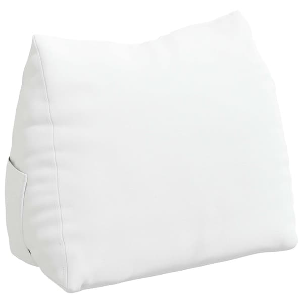 Ryggkudde Vit 45 x 20 x 35 cm tyg