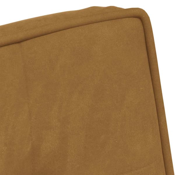 Vilstol brun 64x74x84 cm sammet