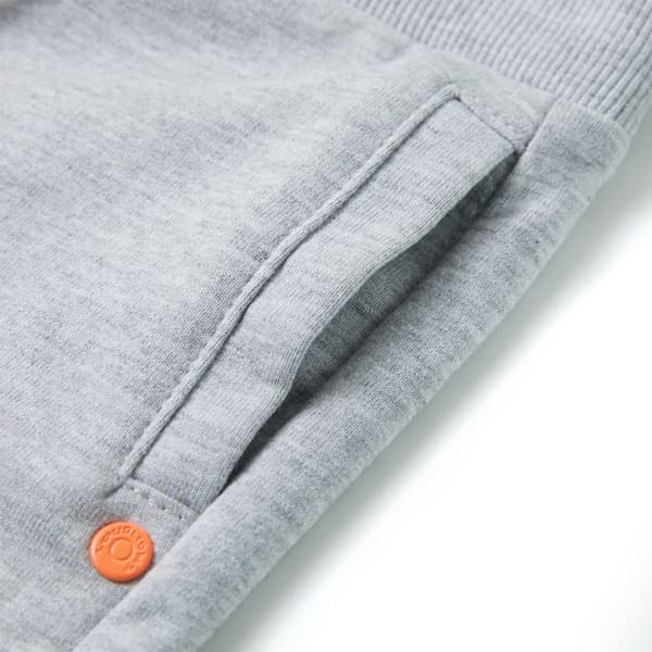 Barnshorts med snöre grå 104