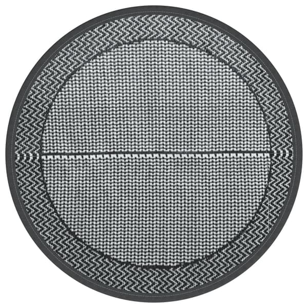 Utomhusmatta ARAKIL grå Ø120 cm PP