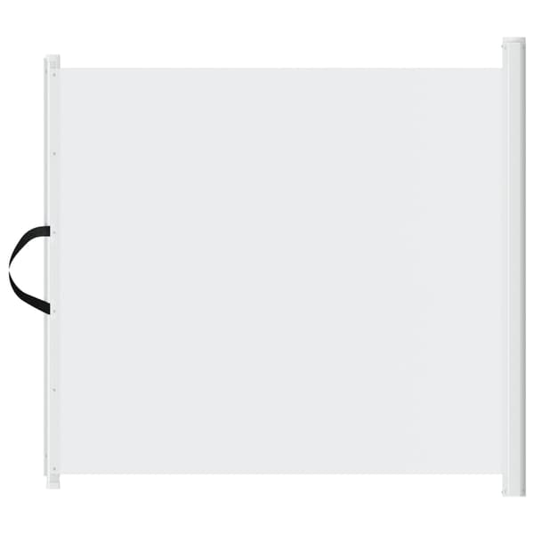 Infällbar husdjursgrind vit 82,5x125 cm