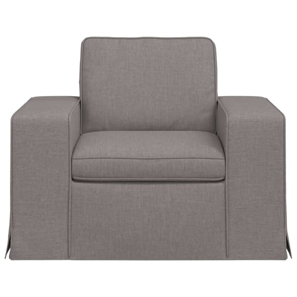 Soffa Taupe 103 x 80 x 82 cm tyg