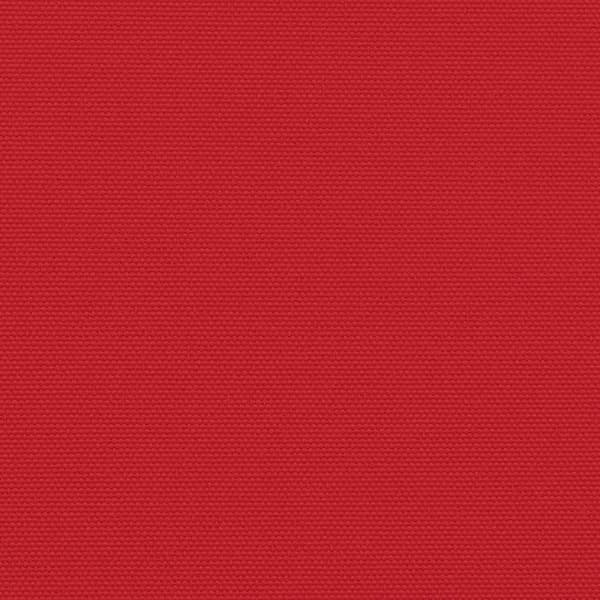 Infällbar sidomarkis röd 100x1000 cm