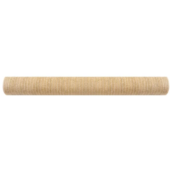 Insynsskyddsnät beige 2x10 m HDPE 75 g/m²