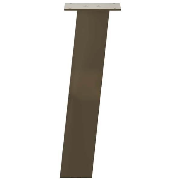 Soffbordsben 4 st naturstål 30 cm stål