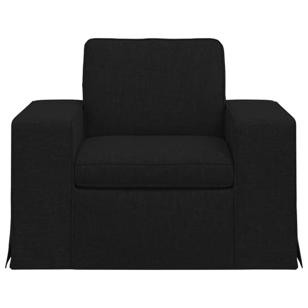 Soffa Svart 103 x 80 x 82 cm tyg
