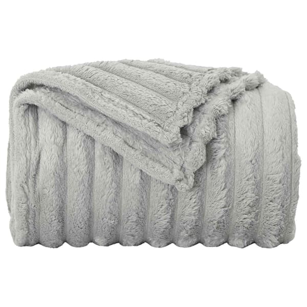 Kastfilt Grå 200 x 150 cm Fleece