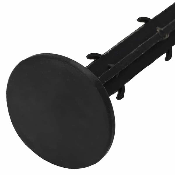 Markpinnar 100 st Svart Ø3 x 11 cm Plast