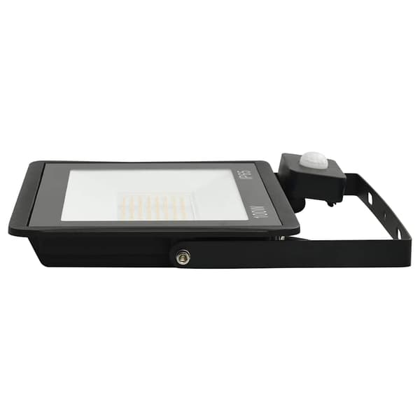 Strålkastare med sensor 100 W LED kallvit