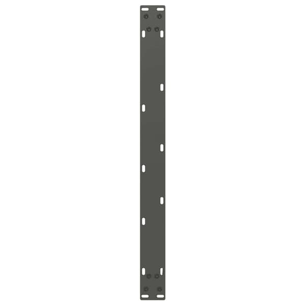 Soffbordsben U-formade 2 st antracit 60x(42-43) cm stål