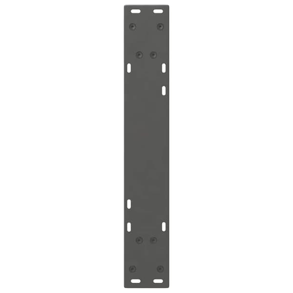 Matbordsben 2 st antracit 50x(72-73,3) cm stål