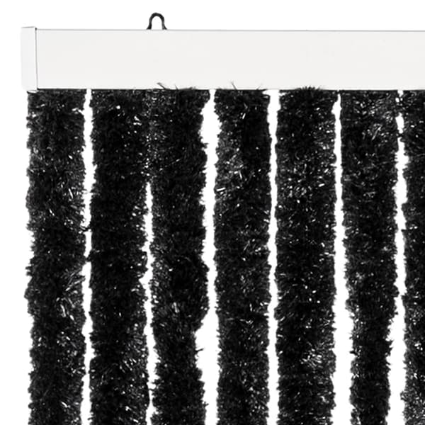 Insektsdraperi antracit 100x220 cm chenille