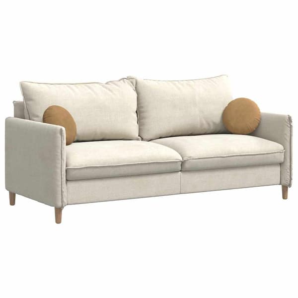 Sittkuddar 2 st Sammet Brun Ø30 x 13 cm