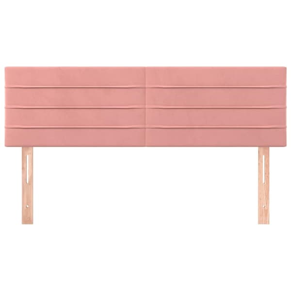 Sänggavlar Rosa 144x5x78/88 cm Sammet