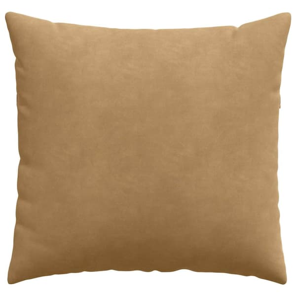 Sofakuddar 2 pcs Brun 50 x 50 cm Kordread tyg