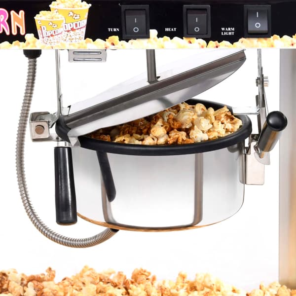 Popcornmaskin med teflonbeläggning 1400 W