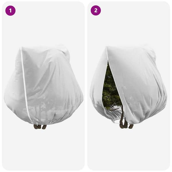 Frostskydd för växtfleeceöverdrag 3 pcs Vit 2,5 x 3,14 m