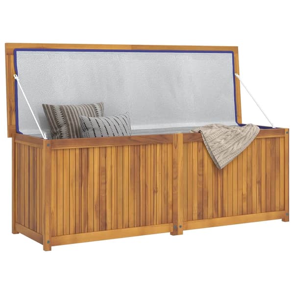 Trädgårdslåda 150x50x55 cm massiv teak