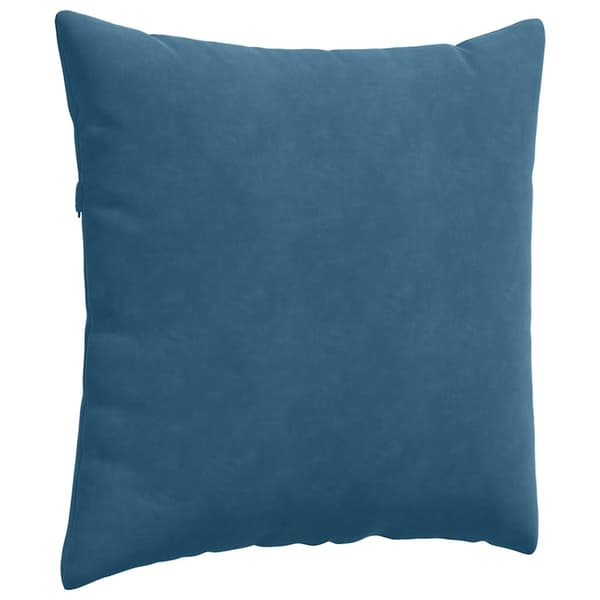 Sofakuddar 2 pcs Blå 80 x 80 cm Kordread tyg